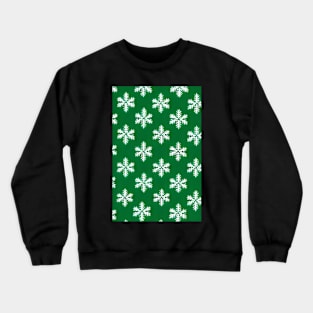 snowflakes pattern Crewneck Sweatshirt